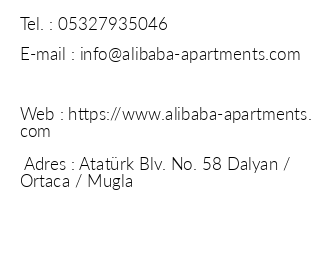 Alibaba Apart iletiim bilgileri